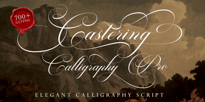 Castering Font Poster 1