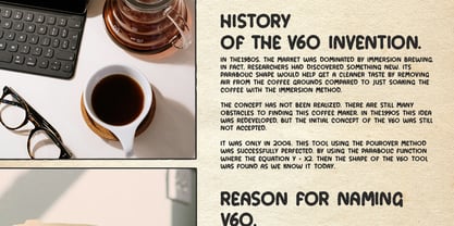 MC Clatro V60 Font Poster 6
