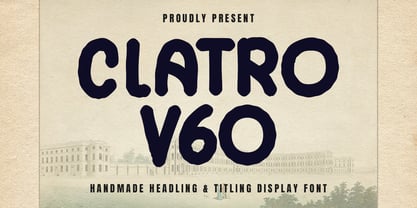MC Clatro V60 Font Poster 1