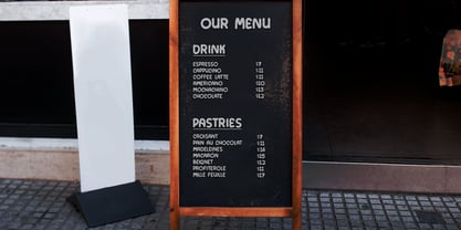 MC Clatro V60 Font Poster 2