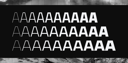 Unytour Pro Font Poster 2