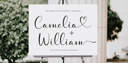 Celindine Font Poster 2