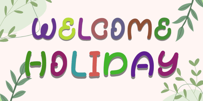 Bilabo Spring Font Poster 2