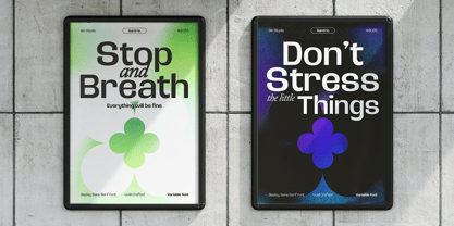 Santrio Font Poster 11