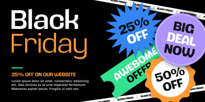 Santrio Font Poster 6