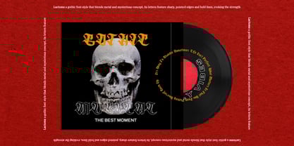 Lactoms Font Poster 15