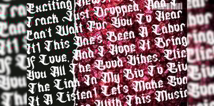 Lactoms Font Poster 11