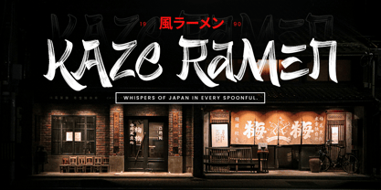 Zenjirou Font Poster 11