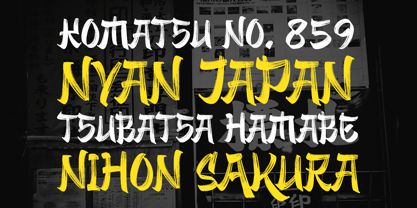 Zenjirou Font Poster 6