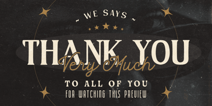 Broadlay Font Poster 11