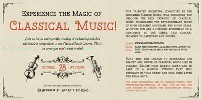 Brantley Lodge Font Poster 3