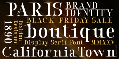 Palimony Font Poster 2
