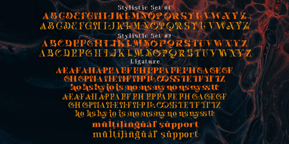 Palimony Font Poster 15