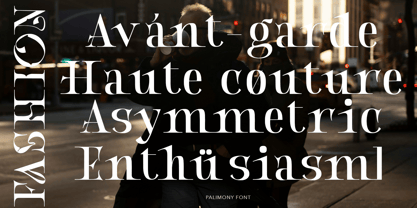 Palimony Font Poster 9