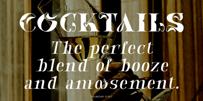 Palimony Font Poster 13