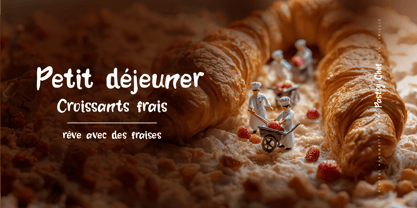 Pastry Chef Cyrillic Font Poster 4