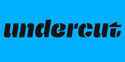 Squadra Stencil Font Poster 7