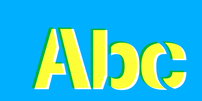 Squadra Stencil Font Poster 8