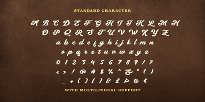 Retro Cooper Font Poster 9