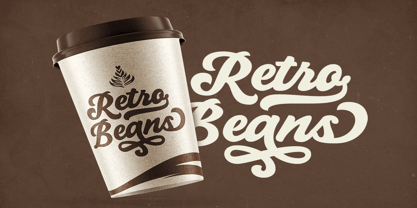 Retro Cooper Font Poster 2