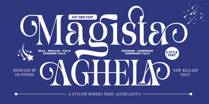 Magista Aghela Font Poster 1