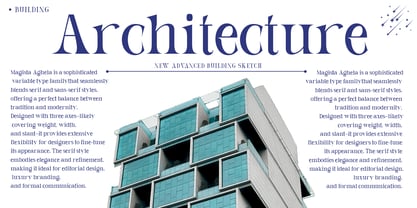 Magista Aghela Font Poster 4