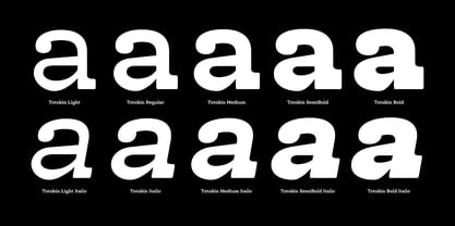 Totokin Font Poster 7