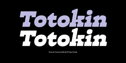 Totokin Font Poster 1