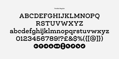 Totokin Font Poster 4
