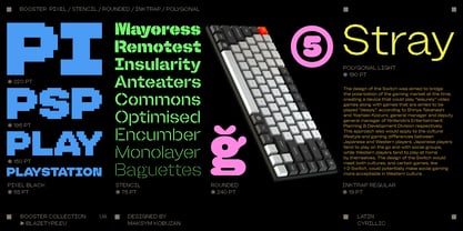 Booster Variable Font Poster 4