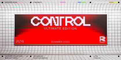 Booster Variable Font Poster 11