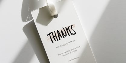 Sakittu Brush Font Poster 9