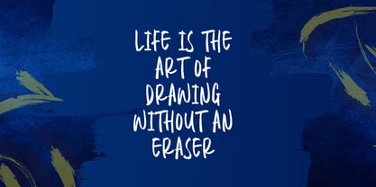 Sakittu Brush Font Poster 4