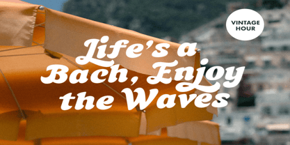 Artsy Montage Font Poster 7