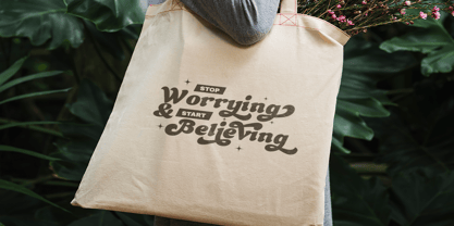 Artsy Montage Font Poster 6