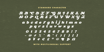 Artsy Montage Font Poster 10