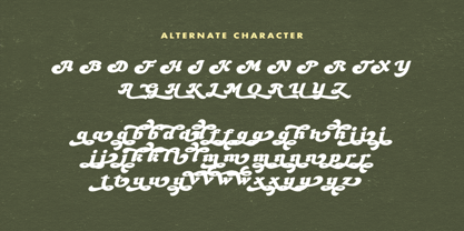 Artsy Montage Font Poster 9