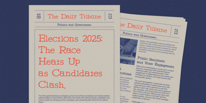 Westoria Font Poster 6