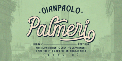 Gianpaolo Palmeri Font Poster 1