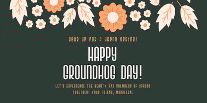 Fox Matrix Font Poster 6