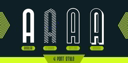 Fox Matrix Font Poster 2