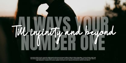 Renubela Signature Font Poster 6