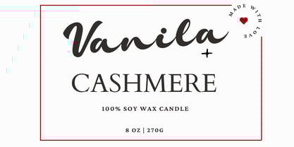 Millane Font Poster 8