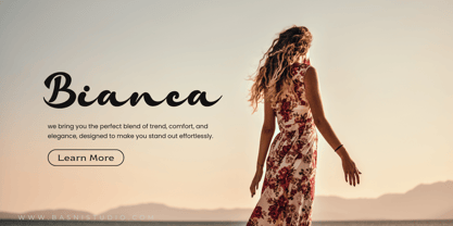 Millane Font Poster 9