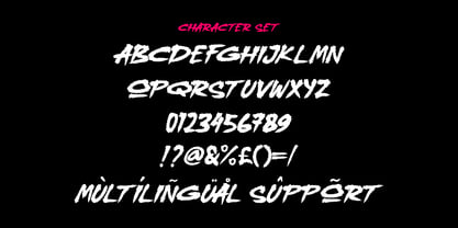 Strogers Font Poster 2