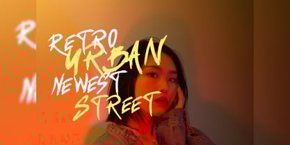 Rofas Brush Font Poster 6