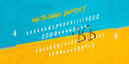 Rofas Brush Font Poster 4