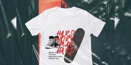 Rofas Brush Font Poster 14