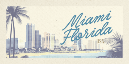 Lodiane Script Font Poster 9
