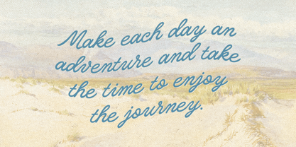 Lodiane Script Font Poster 7